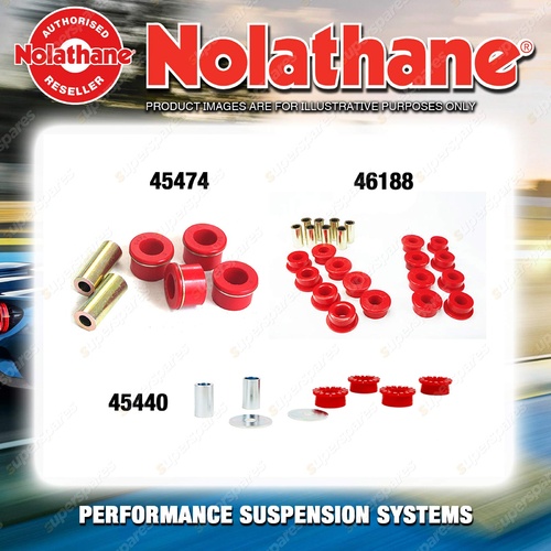 Nolathane Control arm lower inner bush kit for SUBARU LIBERTY BD BG 4CYL