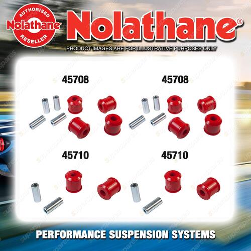 Nolathane Leading arm bush kit for SUZUKI JIMNY JA12 22 JB32 4CYL 1996-5/1999