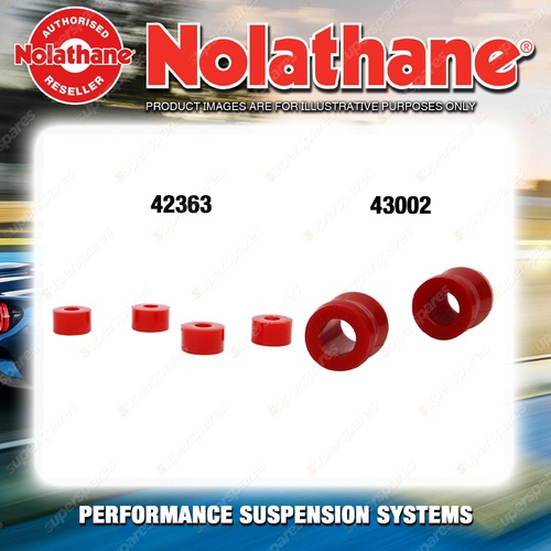 Nolathane Shock absorber bush kit for SUZUKI LJ80 - 4CYL 1978-12/1981