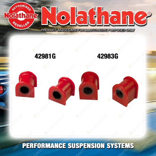 Nolathane Sway bar mount bush kit for TOYOTA CAMRY ACV36 MCV36 6CYL 2002-2006