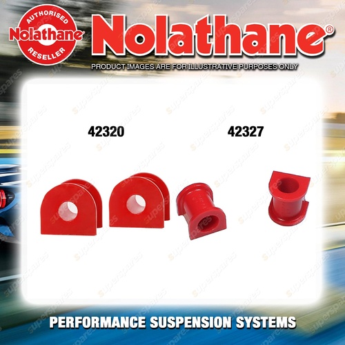 Nolathane Sway bar mount bush kit for TOYOTA CHASER X51 X61 6CYL 1980-1984