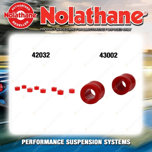 Nolathane Shock absorber bush kit for TOYOTA COROLLA KE10 11 16 18 4CYL