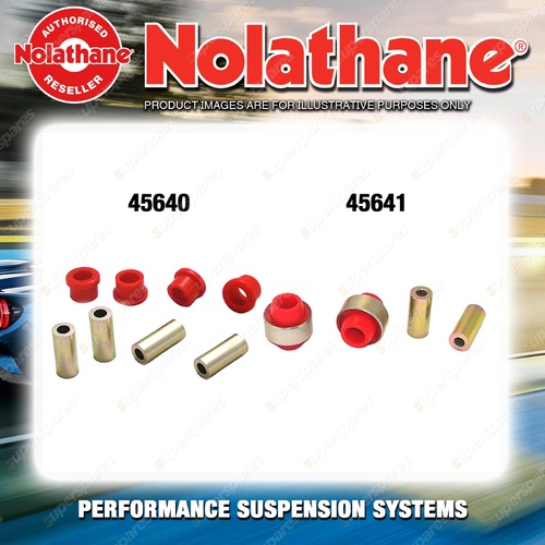 Nolathane Control arm lower inner bush kit for TOYOTA ECHO NCP10 NCP12 4CYL