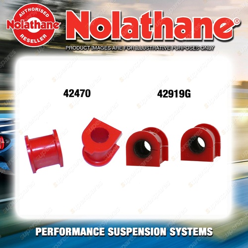 Nolathane Sway bar mount bush kit for TOYOTA FJ CRUISER GSJ15 6CYL 2006-ON