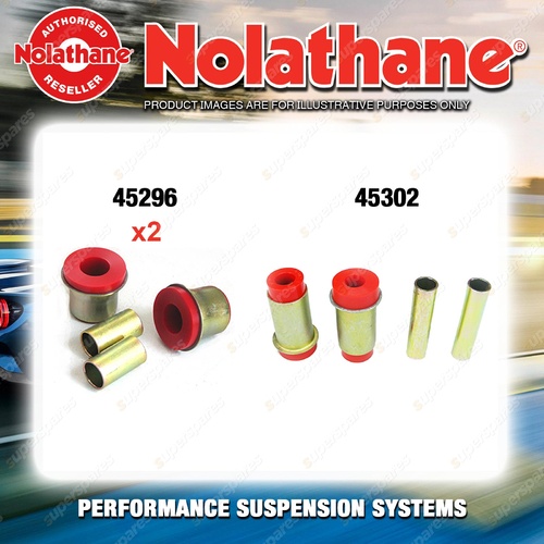 Nolathane Control arm bush kit for TOYOTA HILUX LN55 56 YN55 56 57 58 4CYL 2WD