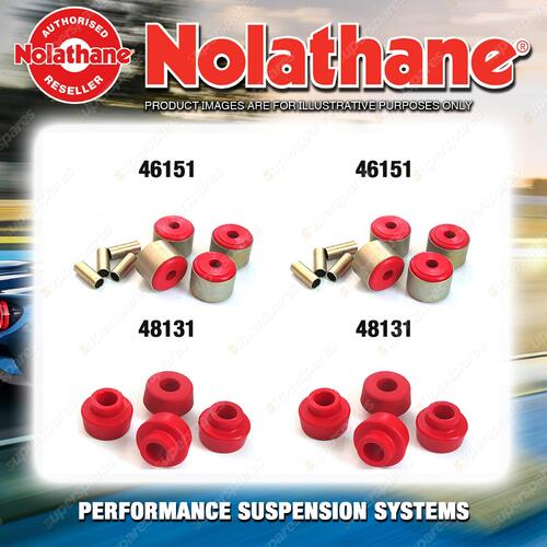 Nolathane Leading arm bush kit for TOYOTA LANDCRUISER LJ70 RJ70 4CYL 1985-1991