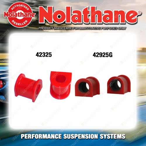 Nolathane Sway bar mount bush kit for TOYOTA LITEACE YM40 41 4CYL AWD 1986-1988