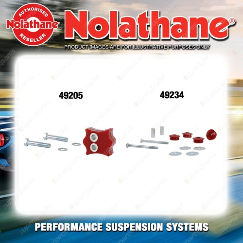 Nolathane Differential mount bush kit for TOYOTA RAV 4 SXA10 11 16 4CYL