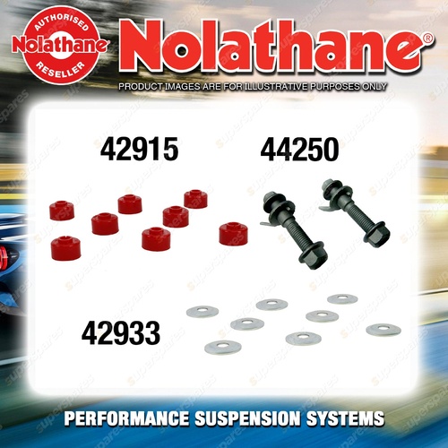 Front Nolathane Suspension Bush Kit for CHEVROLET CAVALIER TJG 3RD GEN 1995-2005