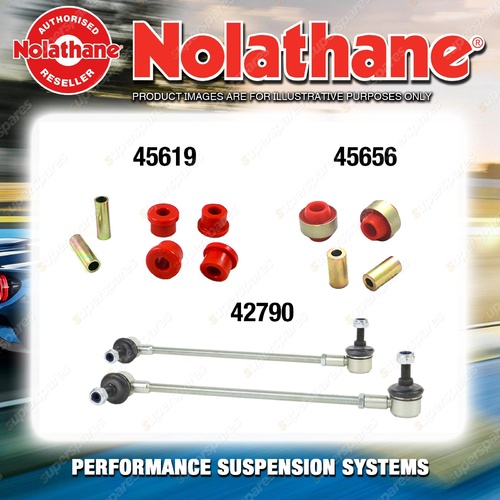 Front Nolathane Suspension Bush Kit for CHRYSLER SEBRING JS 6CYL 2007-2010