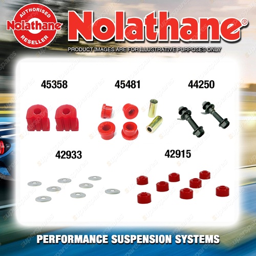 Front Nolathane Suspension Bush Kit for DAEWOO ESPERO KLEJ 4CYL 3/1995-7/1997