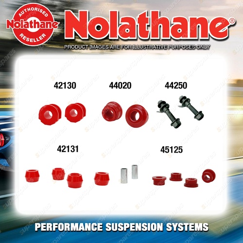 Front Nolathane Suspension Bush Kit for DAIHATSU CHARADE G100 G102 1987-1993