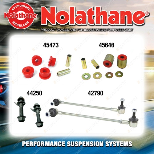 Front Nolathane Suspension Bush Kit for EUNOS PRESSO EC 6CYL 11/1992-10/1997