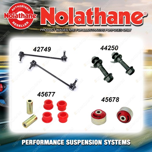 Front Nolathane Suspension Bush Kit for FORD ECOSPORT BK 3/4CYL 12/2013-ON