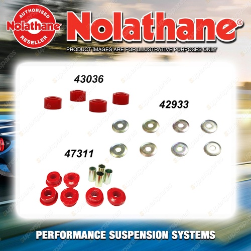 Front Nolathane Suspension Bush Kit for FORD F SERIES F100 F150 F250 F350 2WD