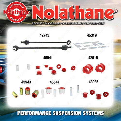 Front Nolathane Suspension Bush Kit for FORD TERRITORY SX SY INCL TURBO RWD