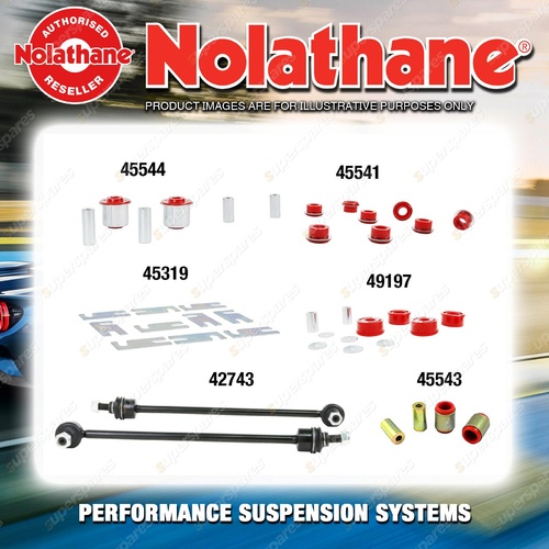 Front Nolathane Suspension Bush Kit for FORD TERRITORY SZ INCL TURBO AWD 2011-ON