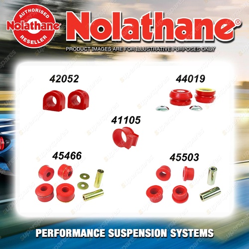 Front Nolathane Suspension Bush Kit for HOLDEN ADVENTRA VY VZ 8CYL 2002-8/2006