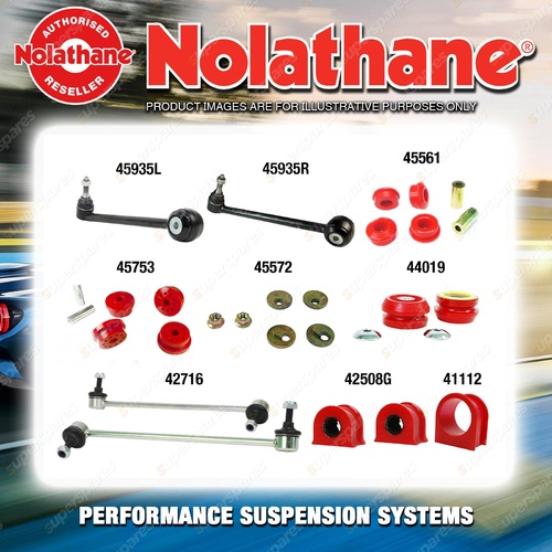 Front Nolathane Suspension Bush Kit for HOLDEN CAPRICE WM 6/8CYL 8/2006-5/2013