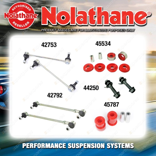 Front Nolathane Suspension Bush Kit for HOLDEN COMBO XC 4CYL 9/2002-7/2013