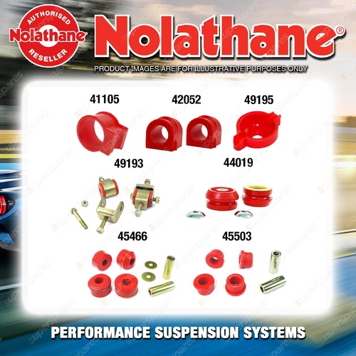 Front Nolathane Suspension Bush Kit for HSV COUPE V2 Z SERIES 8CYL 7/2004-4/2006