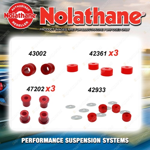 Front Nolathane Suspension Bush Kit for MITSUBISHI CANTER FD434 444 FE439 449