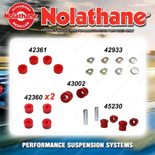 Front Nolathane Suspension Bush Kit for MITSUBISHI L200 MA MB MC MD 4WD