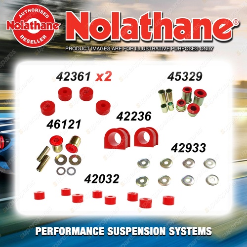 Front Nolathane Suspension Bush Kit for MITSUBISHI L300 SF SG SH SJ 2WD