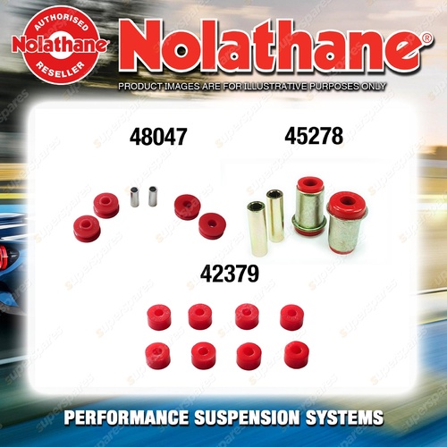 Front Nolathane Suspension Bush Kit for MITSUBISHI STARION JA JB JD 1982-1989