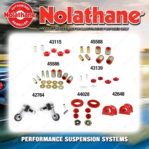 Front Nolathane Suspension Bush Kit for NISSAN NAVARA NP300 D23 6CYL 4WD 2015-ON