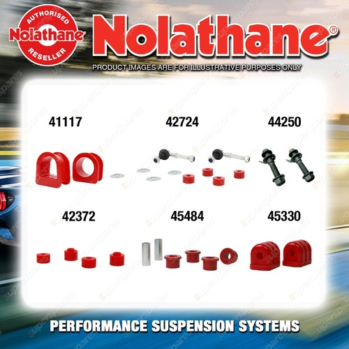 Front Nolathane Suspension Bush Kit for NISSAN PULSAR N14 EXCL GTIR 1991-1995