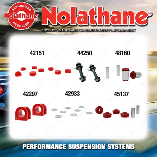 Front Nolathane Suspension Bush Kit for NISSAN SILVIA S13 4CYL 1/1988-12/1991