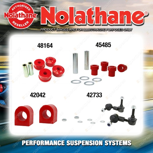 Front Nolathane Suspension Bush Kit for NISSAN SKYLINE R33 GTR GTS-4 AWD