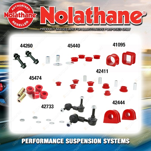 Front Nolathane Suspension Bush Kit for SUBARU IMPREZA GD SEDAN GG WAGON MY01-02