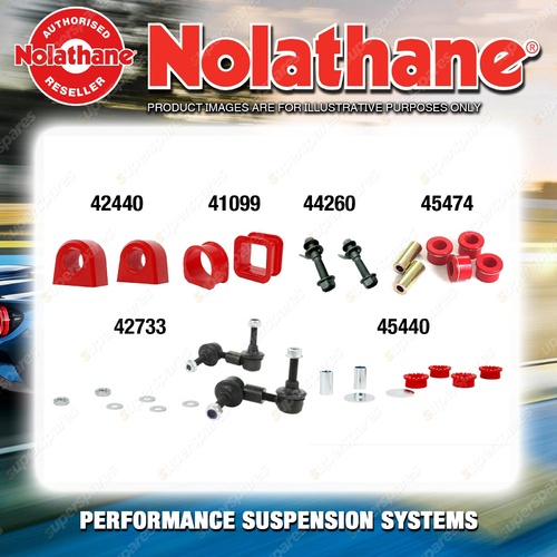 Front Nolathane Suspension Bush Kit for SUBARU IMPREZA WRX STI GC SEDAN GF WAGON