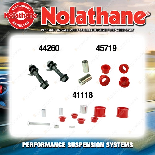 Front Nolathane Suspension Bush Kit for SUBARU IMPREZA WRX STI VA SEDAN 2014-ON