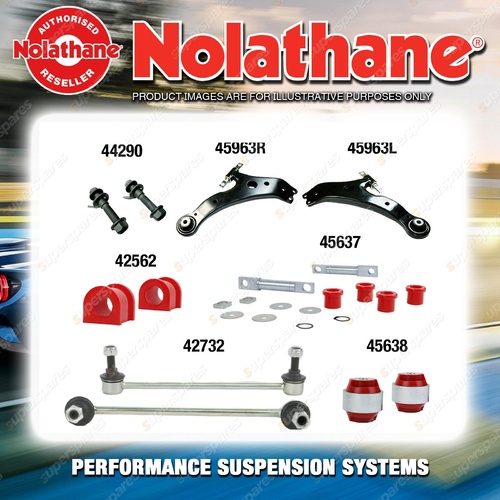 Front Nolathane Suspension Bush Kit for TOYOTA CAMRY ACV40 AHV40 6CYL 2006-2012