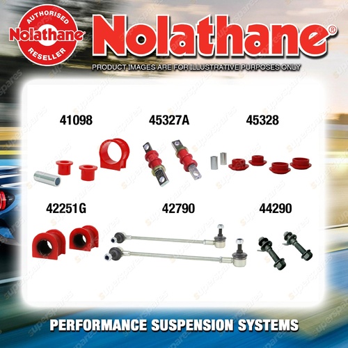 Front Nolathane Suspension Bush Kit for TOYOTA CAMRY SXV10 VCV10 6CYL 1995-1998