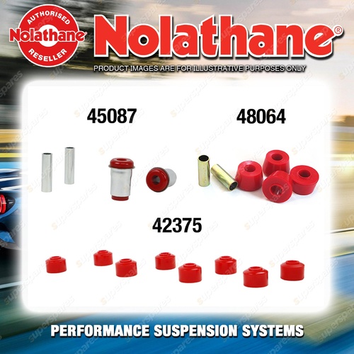 Front Nolathane Suspension Bush Kit for TOYOTA CELICA RA20 4CYL 1970-1977