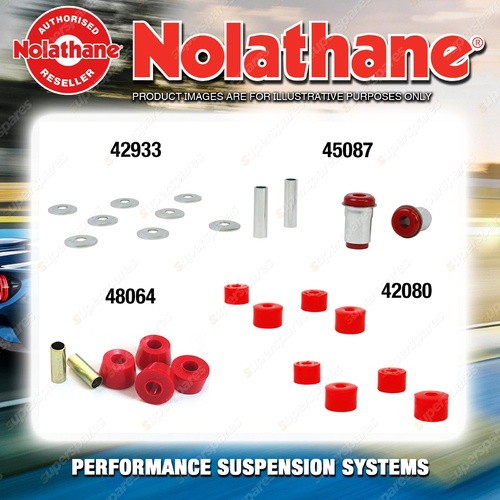 Front Nolathane Suspension Bush Kit for TOYOTA COROLLA KE Series 74-81