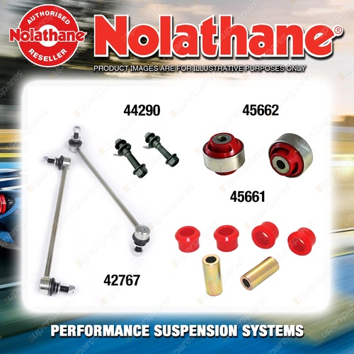 Front Nolathane Suspension Bush Kit for TOYOTA COROLLA ZRE142 144 152 153 156