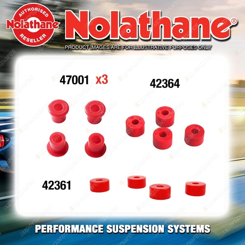 Front Nolathane Suspension Bush Kit for TOYOTA HILUX 4 RUNNER LN60 YN60 4WD