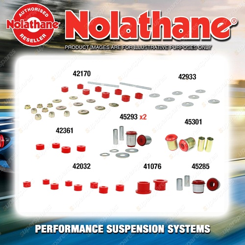 Front Nolathane Suspension Bush Kit for TOYOTA HILUX 4 RUNNER LN61 YN63 4WD 4WD