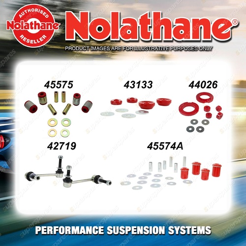 Front Nolathane Suspension Bush Kit for TOYOTA HILUX GGN125R GUN126R GUN136R 4WD