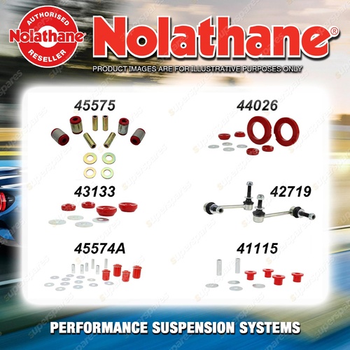 Front Nolathane Suspension Bush Kit for TOYOTA HILUX GGN25R KUN26R 4WD 2005-2015