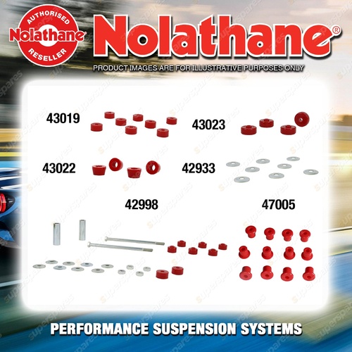 Front Nolathane Suspension Bush Kit for TOYOTA LANDCRUISER FZJ70 75 HZJ70 73 75