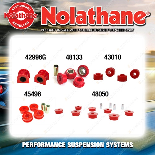 Front Nolathane Suspension Bush Kit for TOYOTA LANDCRUISER PRADO KZJ 70 71 78