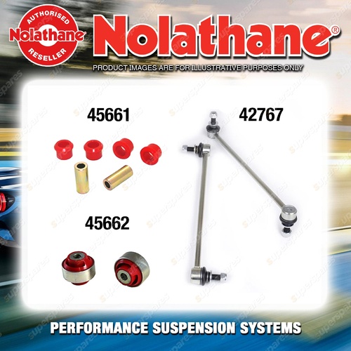 Front Nolathane Suspension Bush Kit for TOYOTA RAV 4 ACA31 33 36 38 ALA30 GSA33