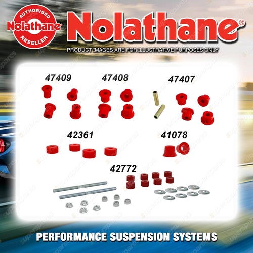 F+R Nolathane Suspension Bush Kit for Ford RANGER PJ PK 4WD 11/2006-10/2011