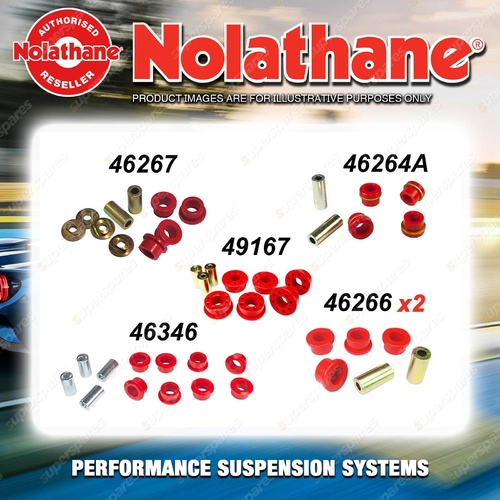 Rear Nolathane Suspension Bush Kit for CHEVROLET CAMARO FR 5TH GEN 2010-2012